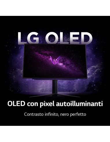 LG Monitor Gaming UltraGear OLED 27GS95QE da 27" QHD, 240Hz, 0,03ms