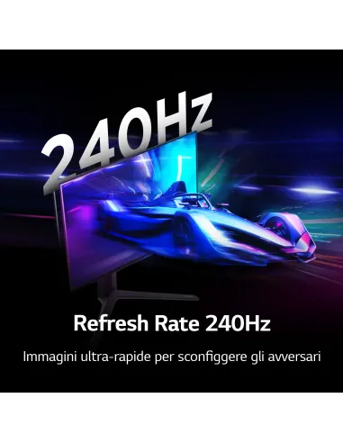 LG Monitor Gaming UltraGear OLED 27GS95QE da 27" QHD, 240Hz, 0,03ms