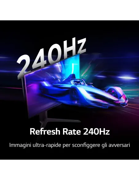 LG Monitor Gaming UltraGear OLED 27GS95QE da 27" QHD, 240Hz, 0,03ms