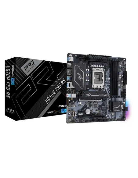 Asrock H670M Pro RS Intel H670 LGA 1700 micro ATX