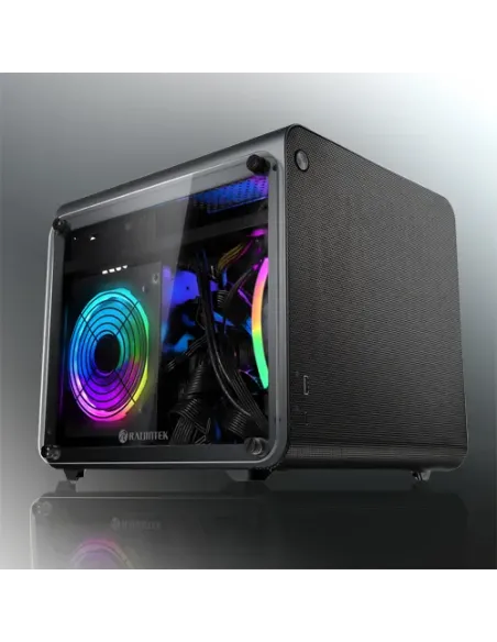 RAIJINTEK METIS EVO TGS Mini Tower Nero