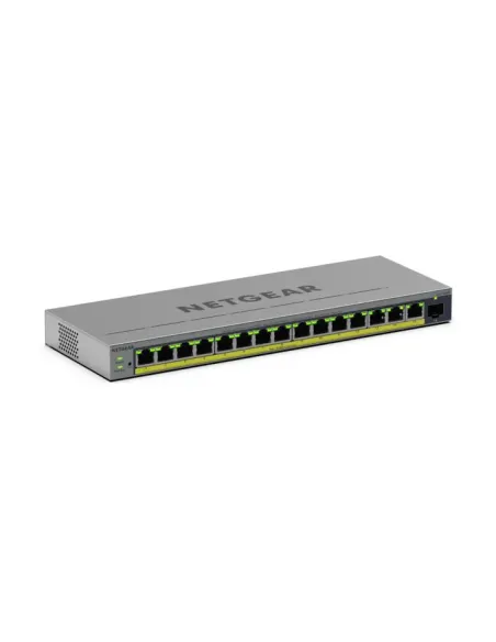 NETGEAR GS116EPP Gestito L2 L3 Gigabit Ethernet (10 100 1000) Supporto Power over Ethernet (PoE) Grigio