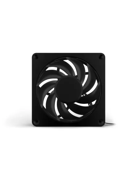 Alphacool Apex Stealth Metall Case per computer Ventilatore 12 cm Nero 1 pz