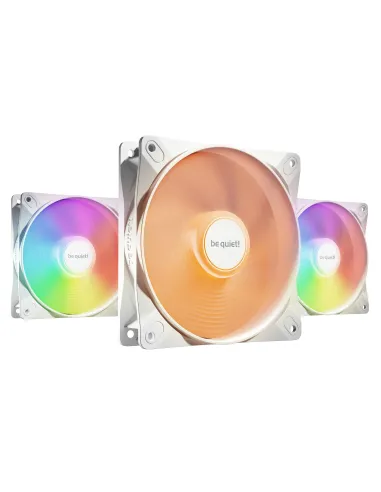 be quiet! LIGHT WINGS LX 120mm PWM High Speed 3-Pack White Case per computer Ventilatore 12 cm Bianco 3 pz