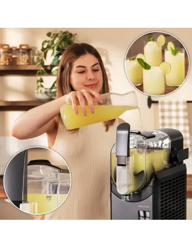 Cecotec A01_EU01_109564 macchina per sorbetto Macchina per bevande ghiacciate 220 W Nero