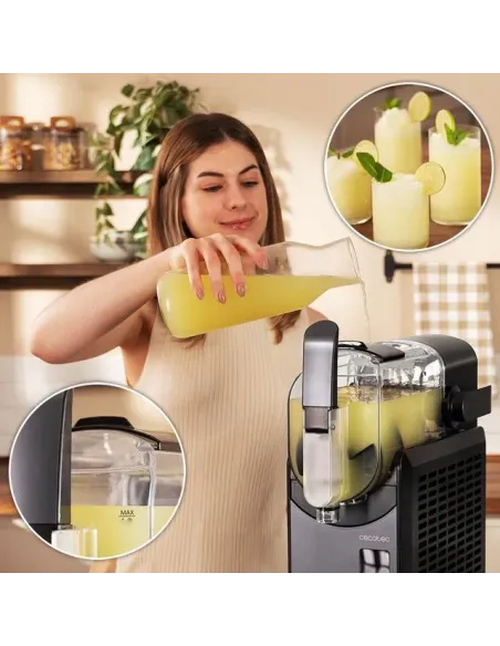 Cecotec A01_EU01_109564 macchina per sorbetto Macchina per bevande ghiacciate 220 W Nero