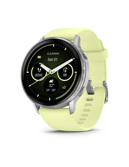 Garmin Venu 010-03014-02 smartwatch e orologio sportivo 3,56 cm (1.4") AMOLED 45 mm Digitale 454 x 454 Pixel Touch screen