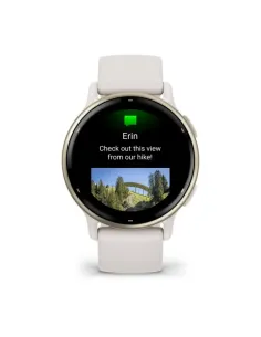 Garmin Vivoactive 5 3,05 cm (1.2") AMOLED 42 mm Digitale 390 x 390 Pixel Touch screen Bianco Wi-Fi GPS (satellitare) 2