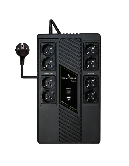 Tecnoware Era Plus Strip 1000 gruppo di continuità (UPS) A linea interattiva 1 kVA 700 W 8 presa(e) AC