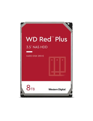 Western Digital Red Plus disco rigido interno 8 TB 5640 Giri min 256 MB 3.5" Serial ATA III