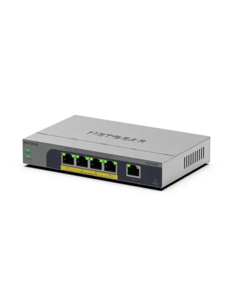 NETGEAR GS105EP Non gestito Gigabit Ethernet (10 100 1000) Supporto Power over Ethernet (PoE) Grigio