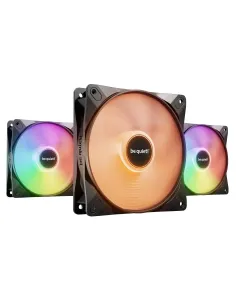 be quiet! LIGHT WINGS LX 120mm PWM High Speed 3-Pack Black Case per computer Ventilatore 12 cm Nero 3 pz