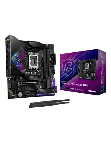 Asrock Phantom Gaming Z890M Riptide WiFi Intel Z890 LGA 1851 (Socket V1) micro ATX