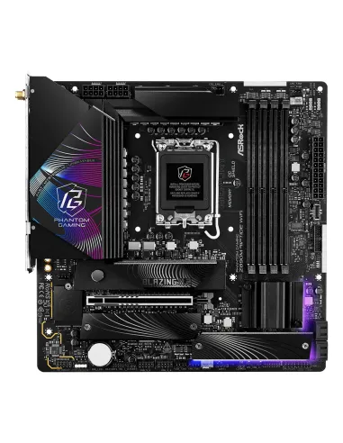 Asrock Phantom Gaming Z890M Riptide WiFi Intel Z890 LGA 1851 (Socket V1) micro ATX