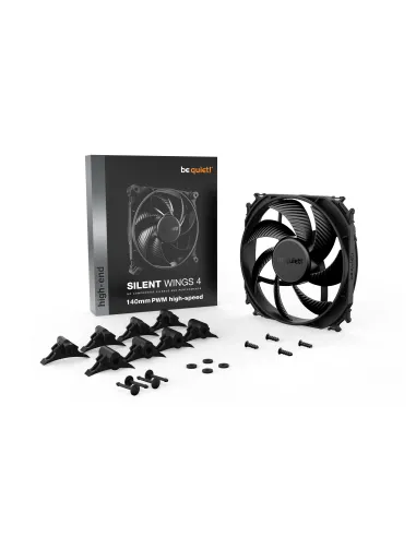 be quiet! SILENT WINGS 4 | 140mm PWM high-speed Case per computer Ventilatore 14 cm Nero 1 pz