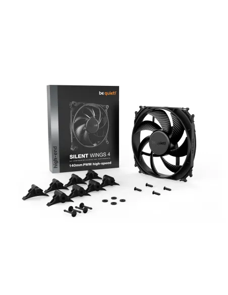 be quiet! SILENT WINGS 4 | 140mm PWM high-speed Case per computer Ventilatore 14 cm Nero 1 pz