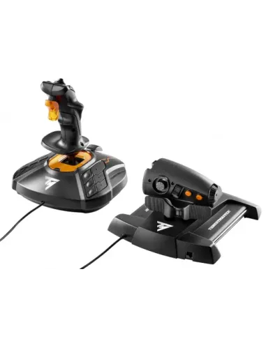 Thrustmaster T-16000M FCS Hotas Nero, Arancione USB Joystick Analogico Digitale PC