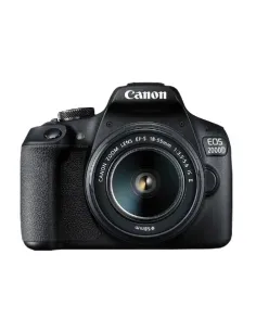Canon EOS 2000D BK 18-55 IS II EU26 Kit fotocamere SLR 24,1 MP CMOS 6000 x 4000 Pixel Nero