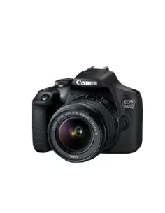 Canon EOS 2000D BK 18-55 IS II EU26 Kit fotocamere SLR 24,1 MP CMOS 6000 x 4000 Pixel Nero 2