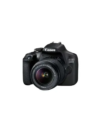 Canon EOS 2000D BK 18-55 IS II EU26 Kit fotocamere SLR 24,1 MP CMOS 6000 x 4000 Pixel Nero