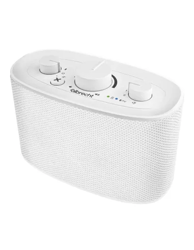 Albrecht Klaro Altoparlante portatile stereo Bianco 4 W