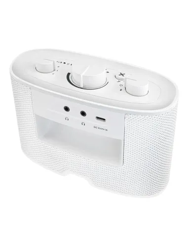 Albrecht Klaro Altoparlante portatile stereo Bianco 4 W