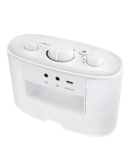 Albrecht Klaro Altoparlante portatile stereo Bianco 4 W