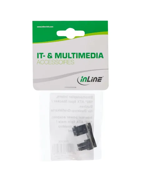 InLine adattatore interno power, 180° ATX 6pin maschio femmina