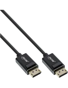 InLine Cavo DisplayPort 2.0, 8K4K UHBR, nero, contatti dorati, 1m
