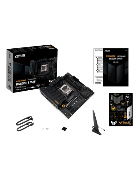ASUS TUF GAMING B650M-E WIFI AMD B650 Socket AM5 micro ATX