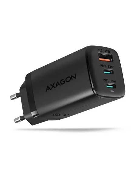 Axagon ACU-DPQ65 Caricabatterie per dispositivi mobili Telefono cellulare, Netbook, Computer portatile, Smartphone, Orologio