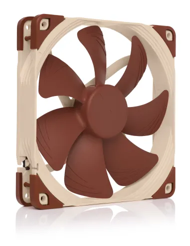 Noctua NF-A14 Case per computer Ventilatore 14 cm Beige, Marrone