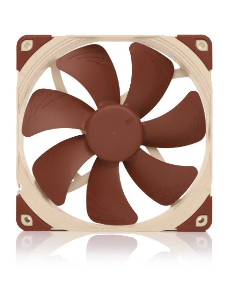 Noctua NF-A14 Case per computer Ventilatore 14 cm Beige, Marrone