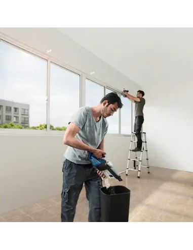 Bosch GAS 18V-1 Professional aspirapolvere senza filo Nero, Blu, Rosso, Translucent Senza sacchetto