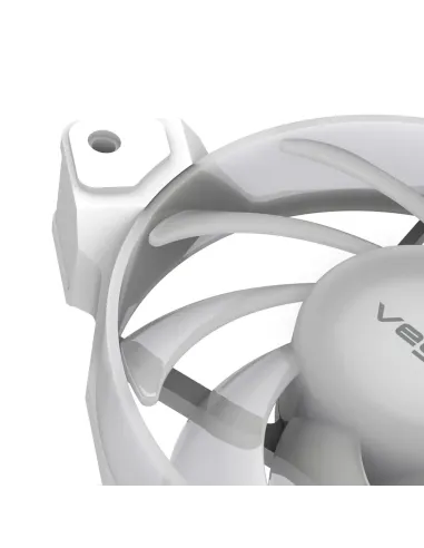 Akasa VEGAS A12 Case per computer, Processore Ventilatore 12 cm Bianco 1 pz