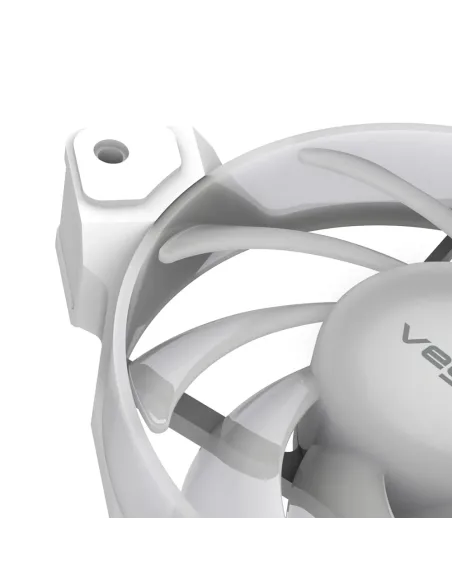 Akasa VEGAS A12 Case per computer, Processore Ventilatore 12 cm Bianco 1 pz