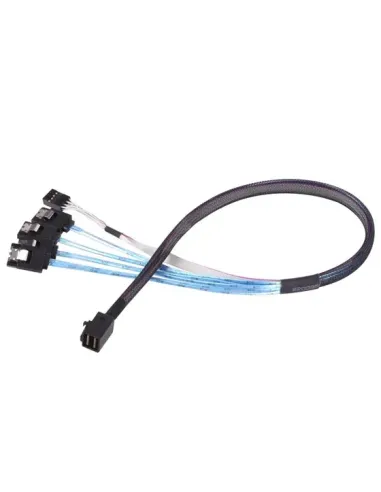 Silverstone CPS05 0,5 m Nero, Blu, Bianco