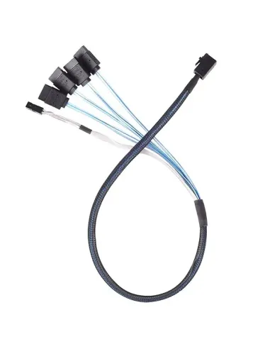 Silverstone CPS05 0,5 m Nero, Blu, Bianco