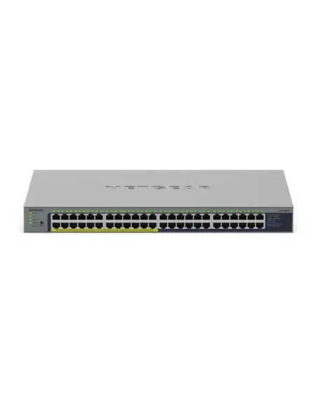 NETGEAR GS748PP Non gestito Gigabit Ethernet (10 100 1000) Supporto Power over Ethernet (PoE) Grigio
