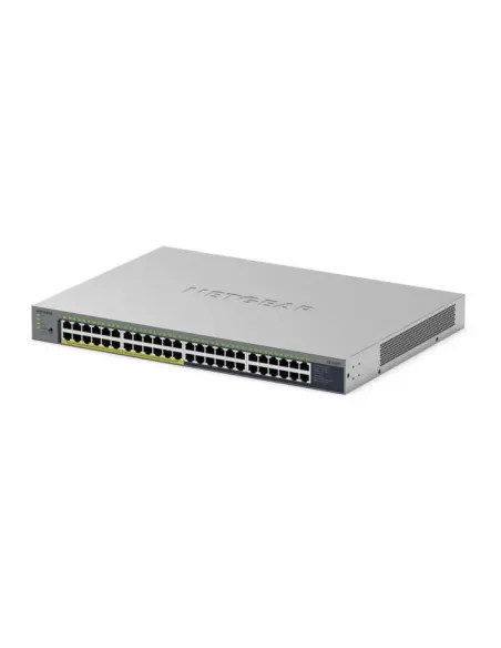 NETGEAR GS748PP Non gestito Gigabit Ethernet (10 100 1000) Supporto Power over Ethernet (PoE) Grigio