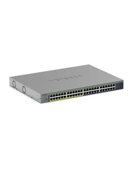 NETGEAR GS748PP Non gestito Gigabit Ethernet (10 100 1000) Supporto Power over Ethernet (PoE) Grigio