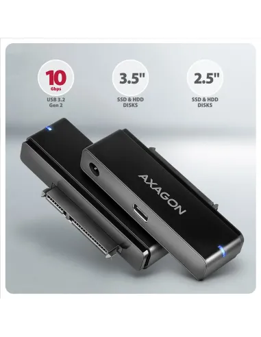 Axagon ADSA-FPX scheda di interfaccia e adattatore SATA
