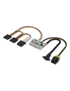 Akasa Compact Power 200 adattatore e invertitore Interno 180 W Multicolore