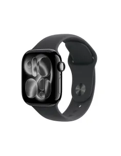 Apple Watch Series 11 GPS 42mm Cassa Alluminio Jet Black con Sport Band Nero - S M