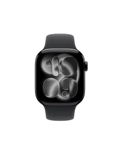 Apple Watch Series 11 GPS 42mm Cassa Alluminio Jet Black con Sport Band Nero - S M 2