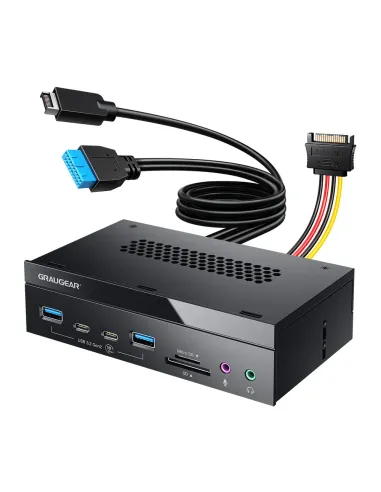 GRAUGEAR G-MP03CR-AU hub di interfaccia 10000 Mbit s