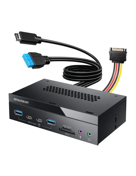 GRAUGEAR G-MP03CR-AU hub di interfaccia 10000 Mbit s
