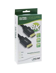 InLine Cavo HDMI Ultra High Speed, 8K4K, M M, 5m 2