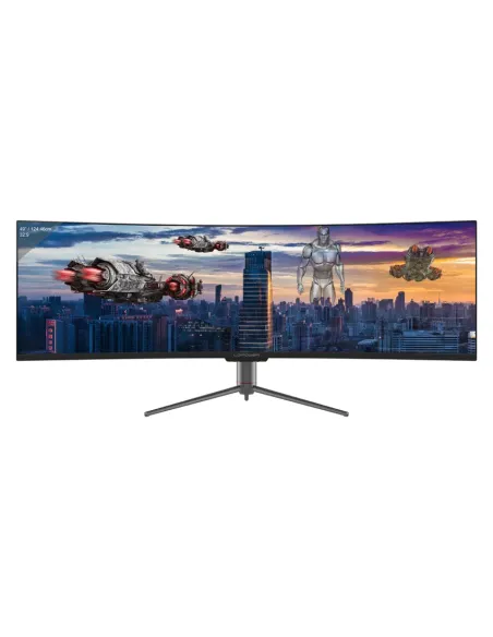 LC-Power LC-M49-DQHD-120-C-Q Monitor PC 124,5 cm (49") 5120 x 1440 Pixel UltraWide Quad HD QLED Nero