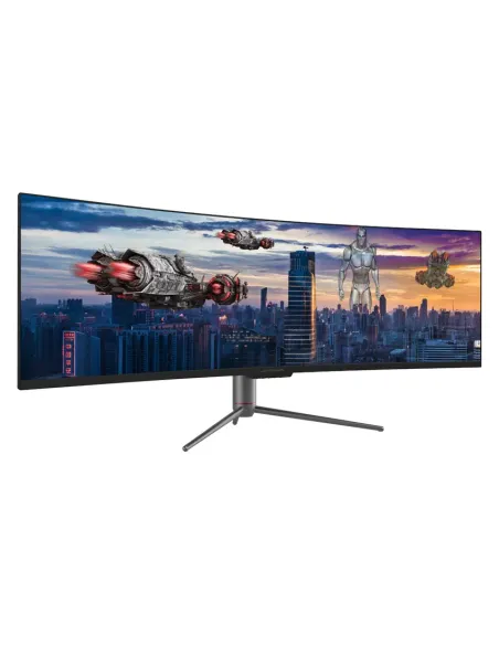 LC-Power LC-M49-DQHD-120-C-Q Monitor PC 124,5 cm (49") 5120 x 1440 Pixel UltraWide Quad HD QLED Nero